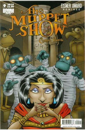 The Muppet Show: Comic Book 9 published by Boom! with cover art by Roger Langridge