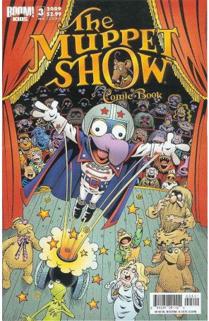 The Muppet Show 3A published by Boom! with cover art by Roger Langridge