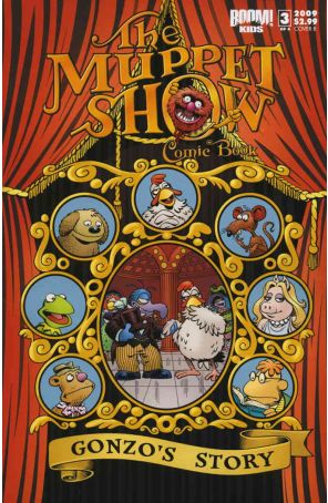 The Muppet Show 3B published by Boom! with cover art by Roger Langridge