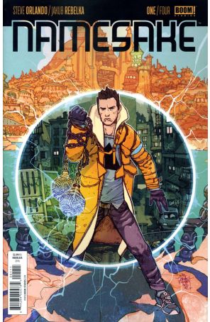 Namesake 1 published by Boom! with cover art by Jakub Rebelka