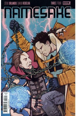 Namesake 3 published by Boom! with cover art by Jakub Rebelka