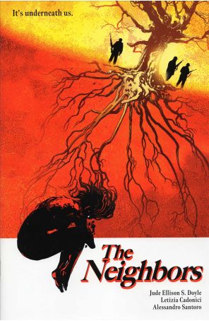 The Neighbors 1A published by Boom! with cover art by Ramon K. Perez