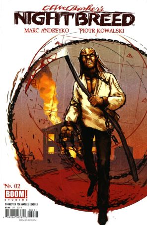Nightbreed (2nd Series) 2 published by Boom! with cover art by Riley Rossmo
