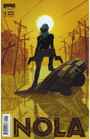 Nola 1B published by Boom! with cover art by Chris Brunner