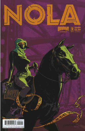 Nola 2B published by Boom! with cover art by Chris Brunner
