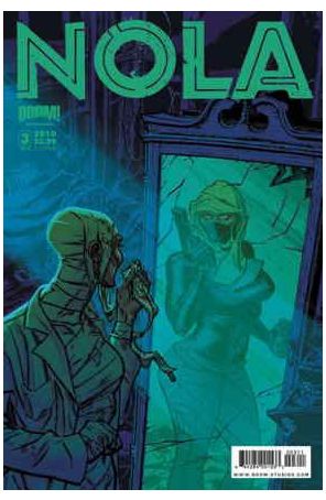Nola 3B published by Boom! with cover art by Chris Brunner
