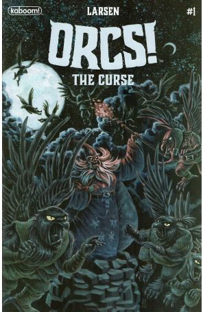 ORCS!: The Curse 1 published by Boom! with cover art by Christine Larsen