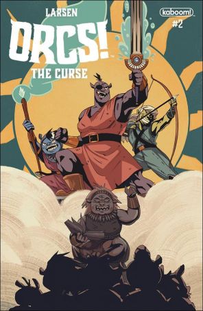 ORCS!: The Curse 2A published by Boom! with cover art by Qistina Khalidah