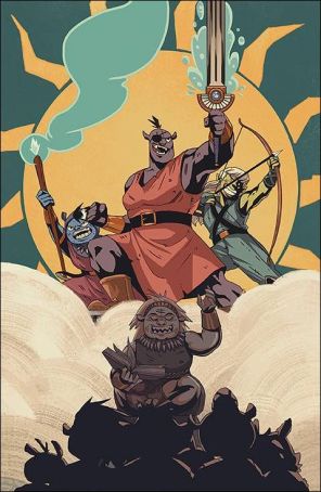 ORCS!: The Curse 2B published by Boom! with cover art by Qistina Khalidah