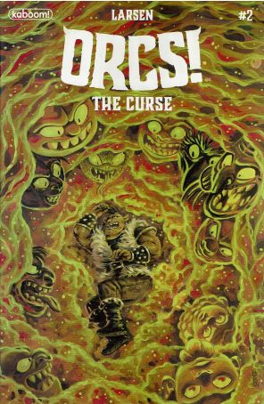 ORCS!: The Curse 2 published by Boom! with cover art by Christine Larsen