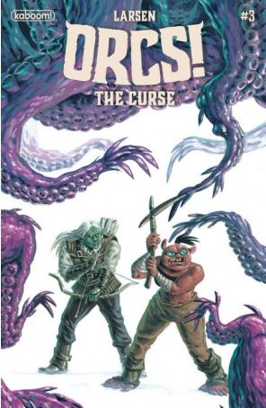 ORCS!: The Curse 3 published by Boom! with cover art by Christine Larsen