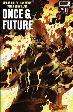Once And Future 11 published by Boom! with cover art by Dan Mora
