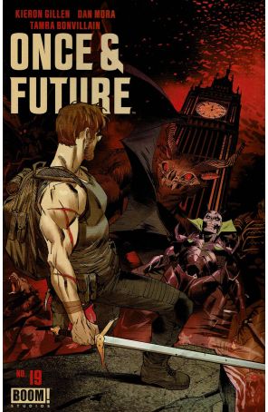 Once And Future 19A published by Boom! with cover art by Dan Mora