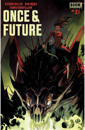 Once And Future 21A published by Boom! with cover art by Dan Mora