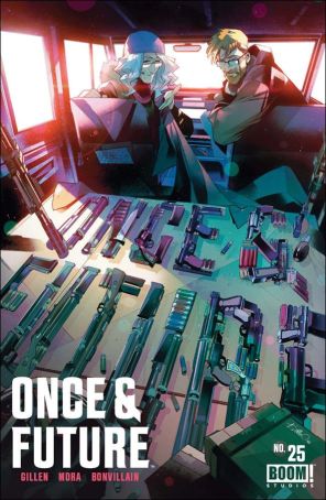 Once And Future 25C published by Boom! with cover art by Simone Di Meo