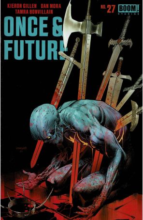 Once And Future 27 published by Boom! with cover art by Dan Mora