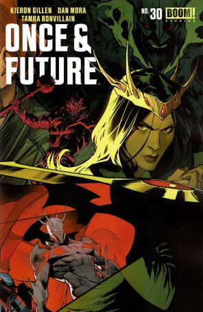 Once And Future 30 published by Boom! with cover art by Dan Mora