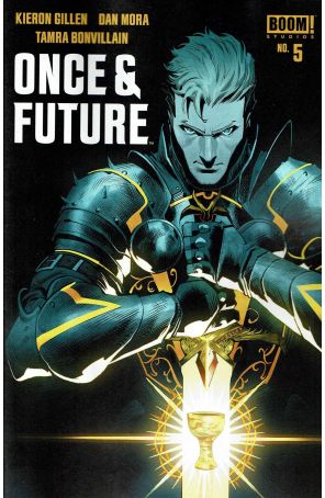 Once And Future 5 published by Boom! with cover art by Dan Mora