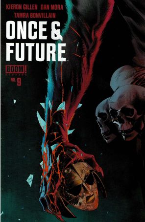 Once And Future 9 published by Boom! with cover art by Dan Mora