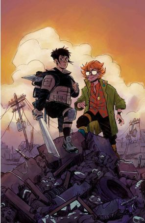 Once Upon a Time at the End of the World 1K published by Boom! with cover art by Naomi Franquiz