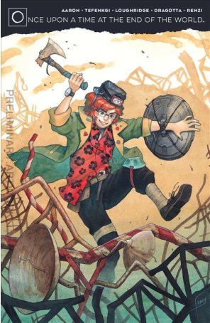 Once Upon a Time at the End of the World 3A published by Boom! with cover art by Frany
