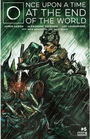 Once Upon a Time at the End of the World 5 published by Boom! with cover art by Mike Del Mundo