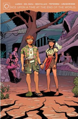 Once Upon a Time at the End of the World 6B published by Boom! with cover art by Leila del Duca
