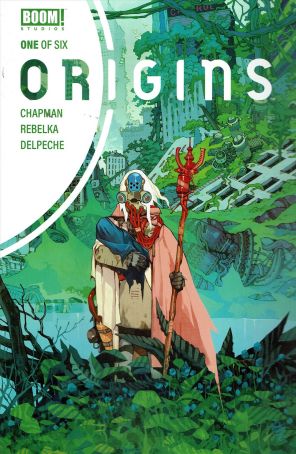 Origins 1A published by Boom! with cover art by Jakub Rebelka