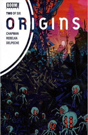 Origins 2A published by Boom! with cover art by Jakub Rebelka