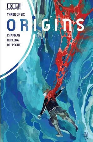 Origins 3A published by Boom! with cover art by Jakub Rebelka