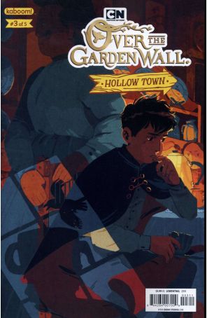 Over The Garden Wall: Hollow Town 3 published by Boom! with cover art by Celia Lowenthal