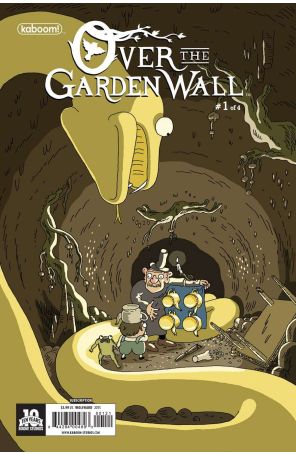 Over The Garden Wall 1A published by Boom! with cover art by Steve Wolfhard