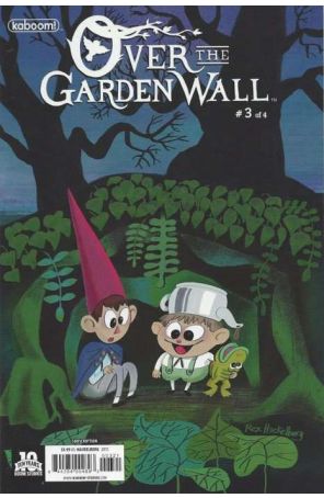 Over The Garden Wall 3A published by Boom! with cover art by Rex Hackleberg