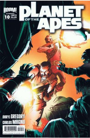 Planet of the Apes (5th Series) 10B published by Boom! with cover art by Declan Shalvey