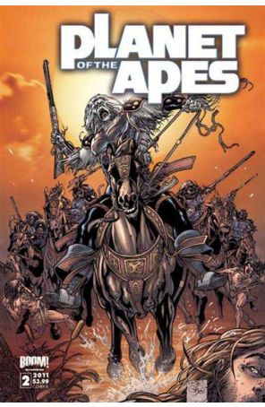 Planet of the Apes (5th Series) 2B published by Boom! with cover art by Carlos Magno