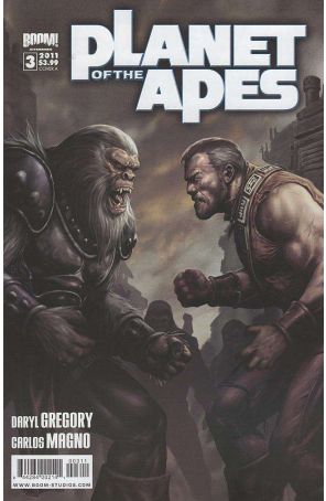 Planet of the Apes (5th Series) 3A published by Boom! with cover art by Karl Richardson