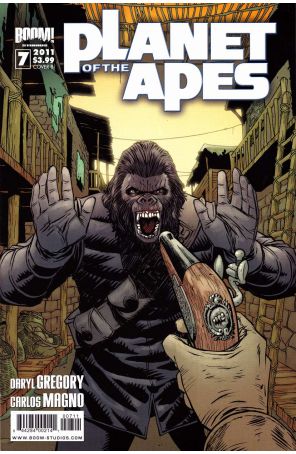 Planet of the Apes (5th Series) 7B published by Boom! with cover art by Damian Couceiro