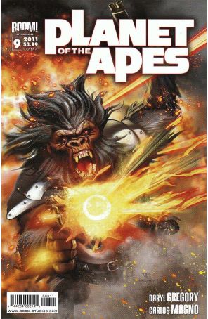 Planet of the Apes (5th Series) 9A published by Boom! with cover art by Sam Kennedy