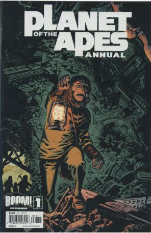 Planet of the Apes (5th Series) Annual 1C published by Boom! with cover art by Chris Samnee