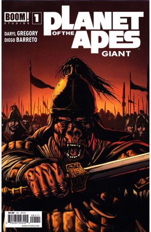 Planet of the Apes (5th Series) Giant-Size 1 published by Boom! with cover art by Marek Oleksicki