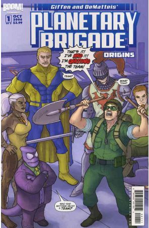 Planetary Brigade: Origins 1A published by Boom!