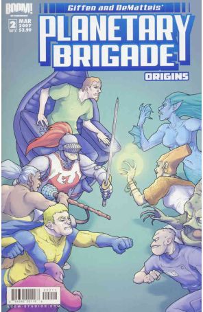 Planetary Brigade: Origins 2 published by Boom!