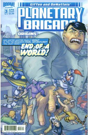 Planetary Brigade: Origins 3 published by Boom!