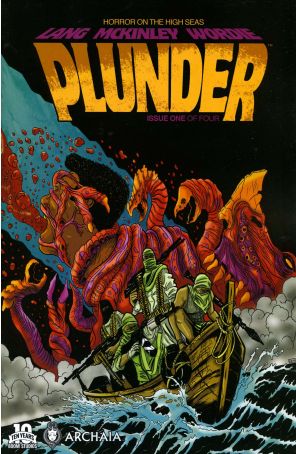 Plunder 1 published by Archaia with cover art by Skuds Mckinley