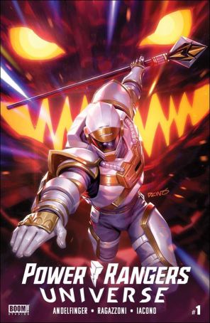 Power Rangers Universe 1E published by Boom! with cover art by Derrick Chew