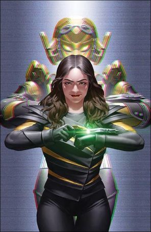 Power Rangers Universe 3B published by Boom! with cover art by Junggun Yoon