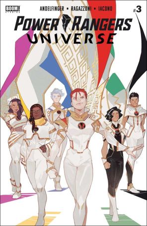 Power Rangers Universe 3E published by Boom! with cover art by Jo Migyeong