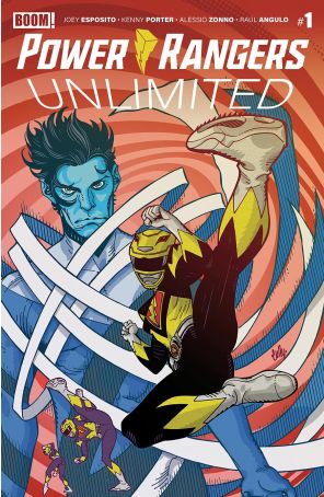 Power Rangers Unlimited 1B published by Boom! with cover art by Cully Hamner