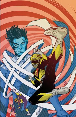 Power Rangers Unlimited 1F published by Boom! with cover art by Cully Hamner
