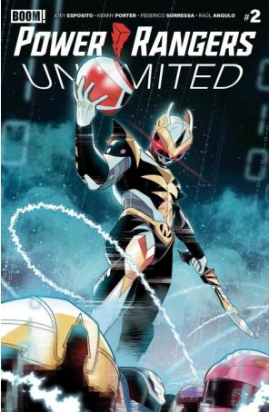Power Rangers Unlimited 2A published by Boom! with cover art by Federico Sorressa